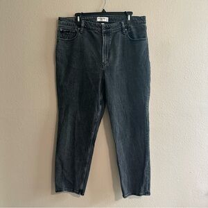Abercrombie & Fitch Black Straight Leg Jeans